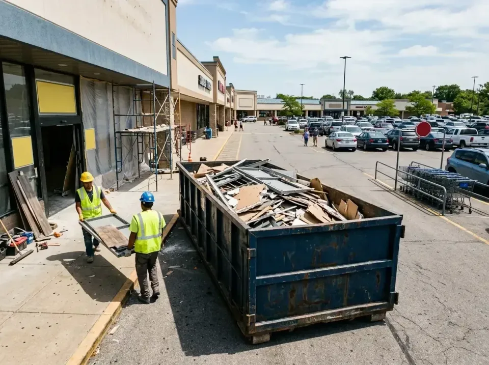 retail-store-renovation-debris-003 — frequently asked questions, Roll-off Dumpster Rentals in Tolleson, AZ